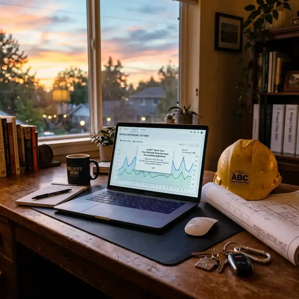 Contractor Web Design 12 Contractor showcasing construction expertise in Orange County