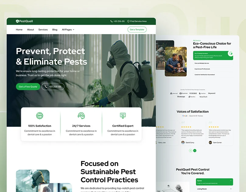 High-Performing Pest Control Web Design Orange County