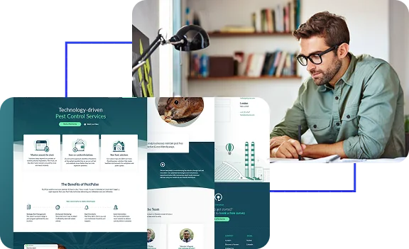 Professional and expert pest control website design