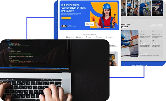 Plumber Web Design 11 Orange County plumbing company website